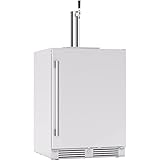 Zephyr Presrv™ 24" Stainless Steel Outdoor Kegerator & Beverage Cooler -Freestanding Fridge and Keg Beer Cooler - Compatible with Multiple Keg Configurations (Tap Kits sold separately)