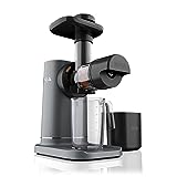 Ninja JC151 NeverClog Cold Press Juicer, Powerful Slow Juicer with Total Pulp Control, Countertop, Electric, 2 Pulp Functions, Dishwasher Safe, 2nd Generation, Charcoal
