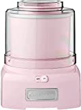 Cuisinart ICE-21PKP1 Frozen Yogurt - Ice Cream & Sorbet Maker, Pink, 1.5 Quart
