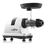 Omega MM900HDS Medical Medium Masticating Juicer, Cold Press Juicer Machine For Celery with Adjustable Dial, 200-Watts, Silver