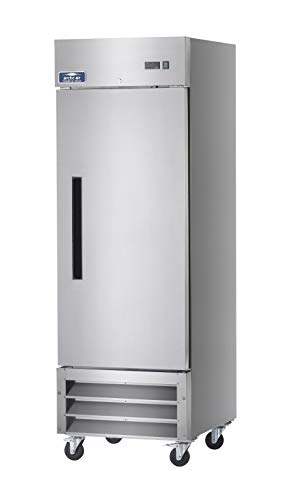 Arctic Air AR23 26.75-Inch One Section Reach-In Commercial Refrigerator, 23 cu. ft, Single Solid Door, Stainless-Steel