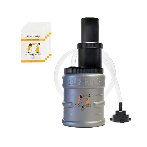 Bar-King Quick-Connect Kegerator Beer Line Cleaning kit. Finally, cleaning your lines is simple! (includes Cleaning Powder) - for Standard Kegs
