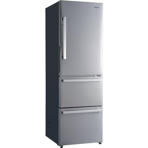 Galanz GLR12BS2K16 Bottom Mount Freezer Refrigerator, Three Doors Fridge, 12.3 Cu.Ft, Stainless Steel
