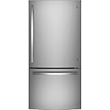 GE 24.8 cu. ft. Bottom Freezer Refrigerator in Fingerprint Resistant Stainless Steel Standard Depth ENERGY STAR