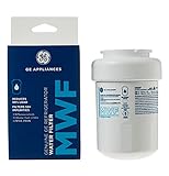 GE® MWF™ Refrigerator Water Filter, Genuine Replacement Filter, Certified to Reduce Lead, Sulfur, and 50+ Other Impurities, Replace Every 6 Months for Best Results, Pack of 1