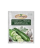 Mrs. Wages Refrigerator Kosher Dill Pickle Seasoning Mix, 1.94 Oz. Pouch (Pack of 2)