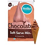 Frostline Chocolate Soft Serve Ice Cream Mix | Lactose & Gluten Free Mix | Use Blender, Countertop Ice Cream Maker, Soft Serve Machine and More | Add Water, Dairy or Dairy Alternative | 6 lb Bag
