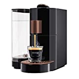 K-FEE® Twins II Single Serve Coffee and Espresso Machine (Black/Copper) | Starbucks® Verismo* Compatible