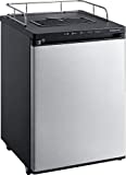 EdgeStar BR3002SS 24 Inch Wide Kegerator Conversion Refrigerator for Full Size Keg - Stainless Steel