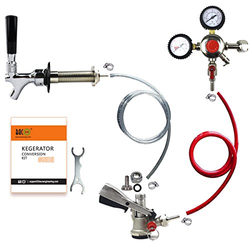 BACOENG A Tap Kegerator Door Refrigerator Conversion Kit No Tank